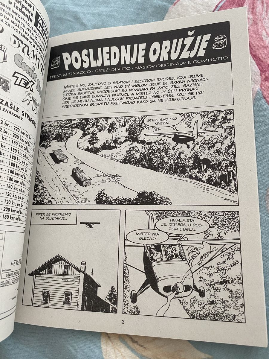 Comics: Mister No,nr.6 SD, Kroatisch – Gebraucht aus Jona von Mister_N0 3