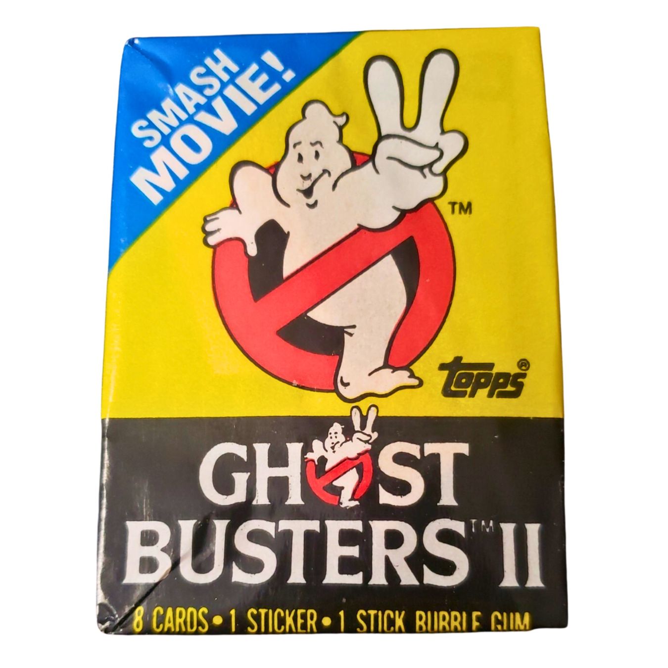 Topps Carte collezionabili: 1989 - Topps Ghostbusters II Pack - Vintage Scellé Rare – Nuovo e nell'imballaggio originale da St-Légier-Chiésaz venduto da GemMintCH