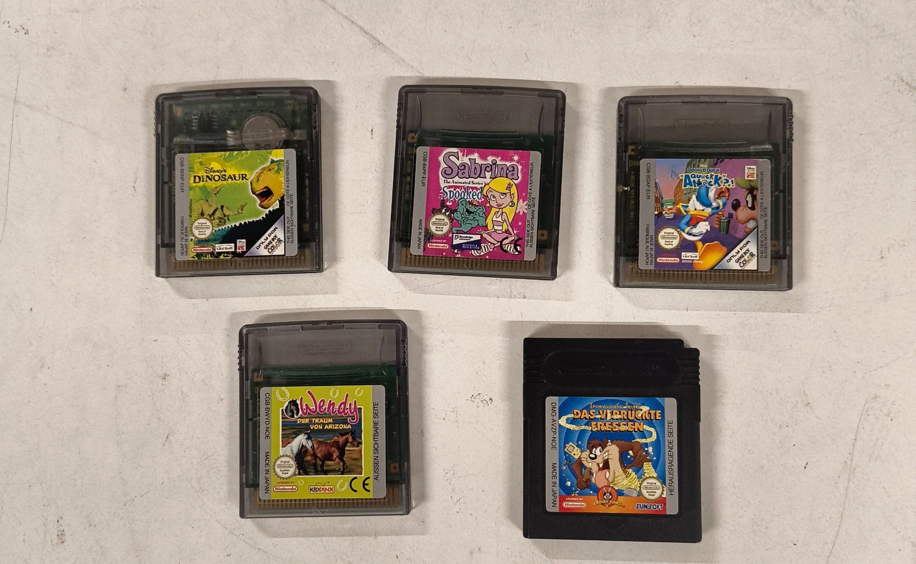 Nintendo Spiele: 5 GameBoy Spiele – Gebraucht aus Basel von bk_brockibasel