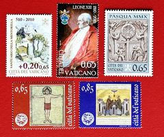 VATIKAN LEO XIII OSTERN MENTOR. 4 AUSGABEN 2010** POSTFRISCH
