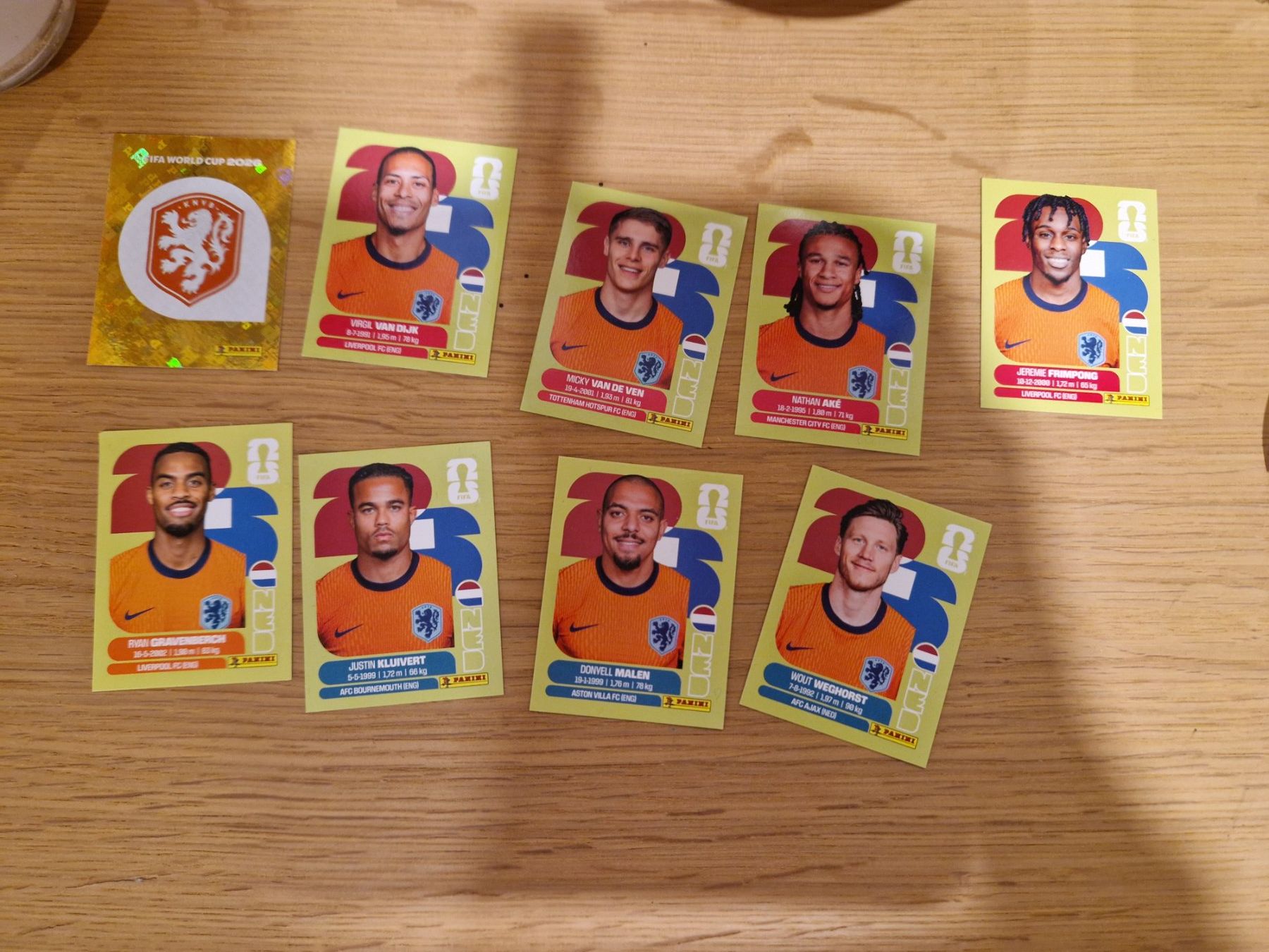 Panini Sammelbilder & Trading cards: Panini NED WM 2026 – Gebraucht aus Metzerlen von SS01