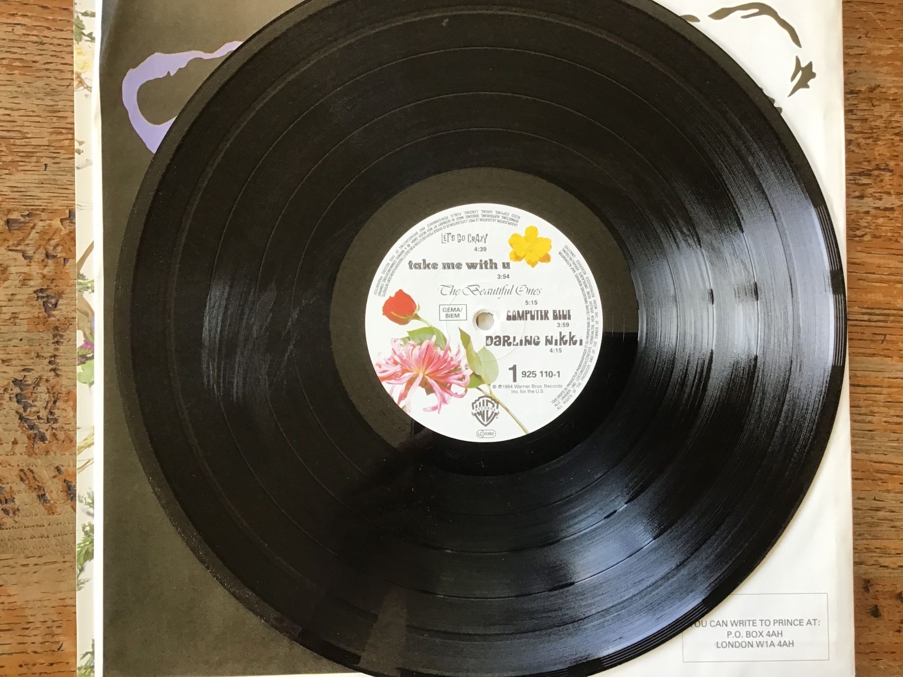 Schallplatten: LP Prince rare sticker – Gebraucht aus Fully von Ruby97 4
