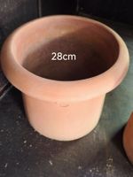 Blumentopf Terrakotta rund Durchmesser 28cm gebraucht