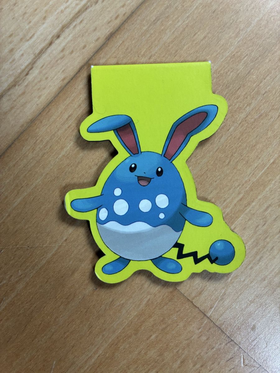 Altre raccolte & rarità: Pokemon Azumarill Bookmark, Collectible Card Accessory! – Usato da Wittnau venduto da nef_tr8j