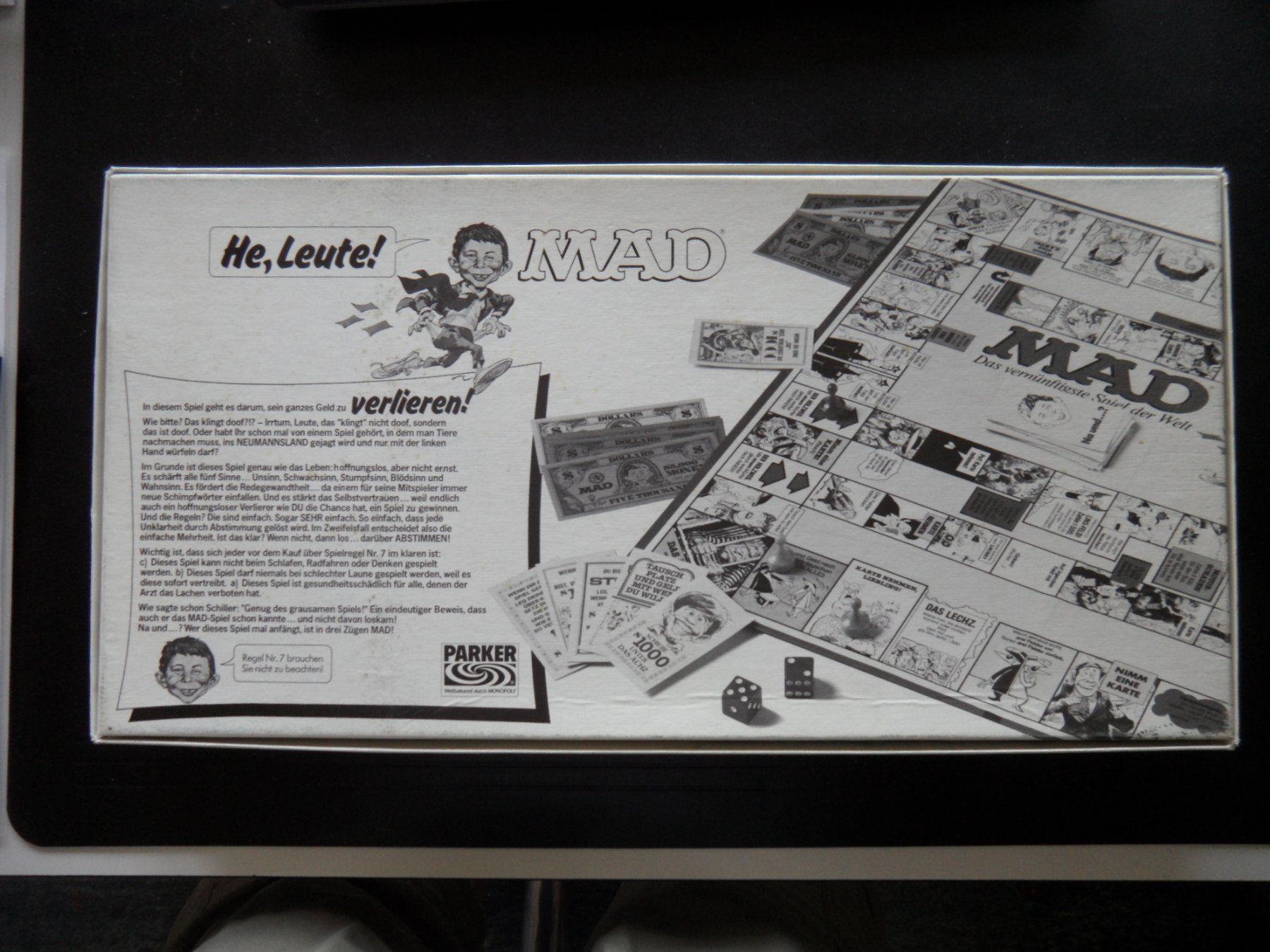 Parker Spiele: MAD Brettspiel einfach mad - Vintage – Gebraucht aus Bern von Ono99 8