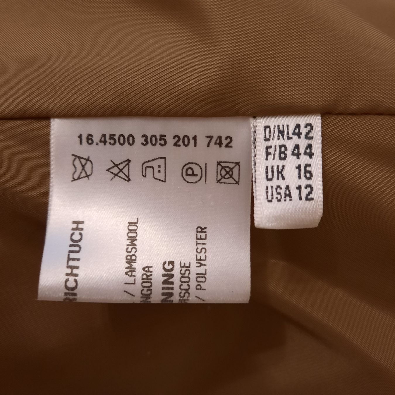 Giacche: DELMOD, LAMBSWOOL, ANGORA BLAZER, GR.42 – Usato da Hinwil venduto da Wuschi40 7