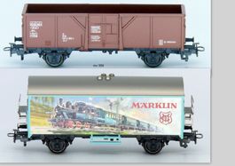 Märklin Güterwagen 2 Stück wie neu