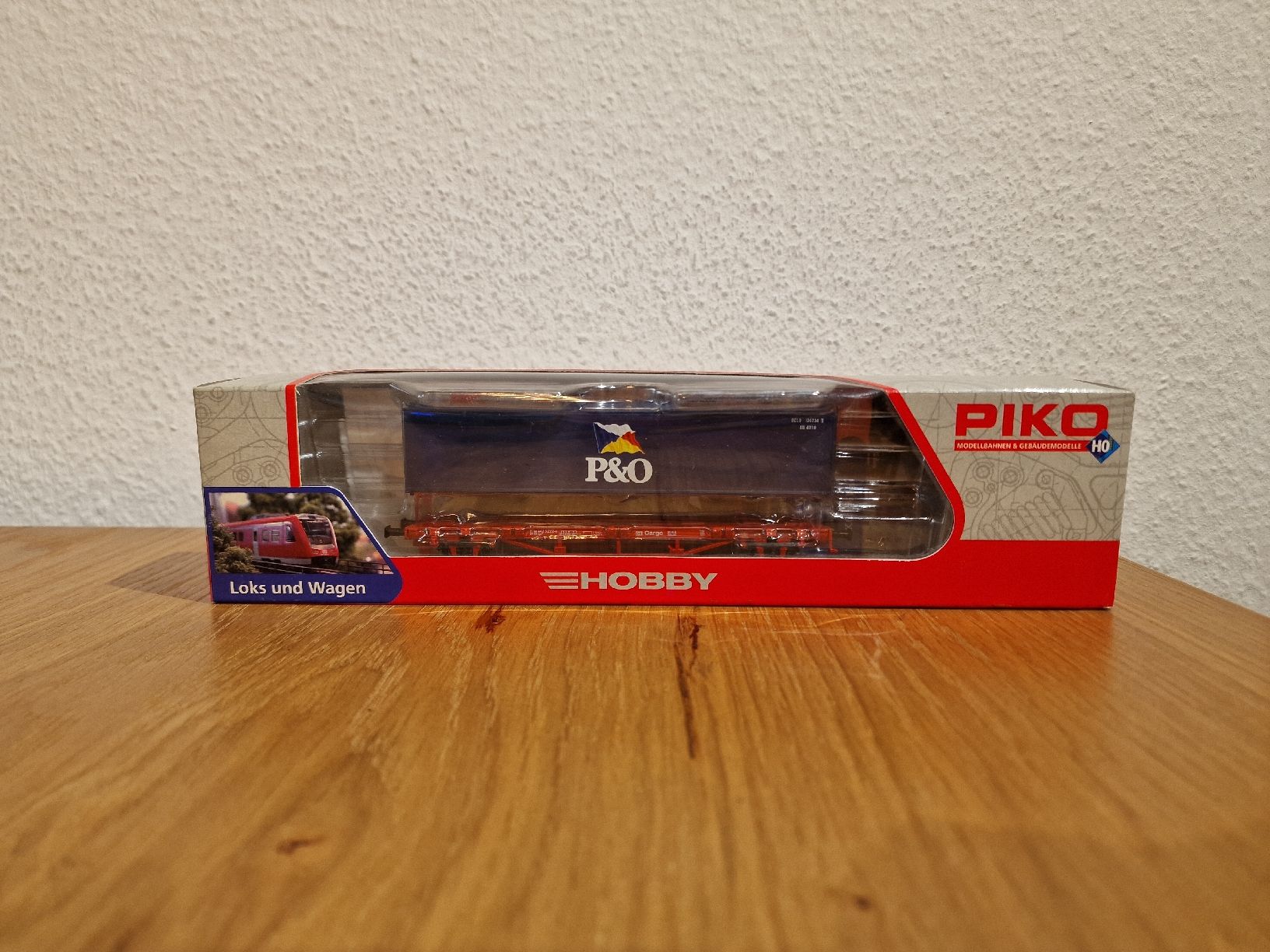 Piko Trains électriques: DB Cargo Containerwagen P&O H0 – D'occasion à Matten b. Interlaken par lor_hr9w 3