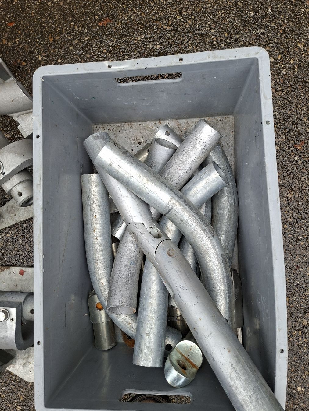Supporti a parete: Rohrbahn-Weichen 2" verzinkt Industrie – Nuovo (secondo la descrizione) da Grossdietwil venduto da hufi10 7