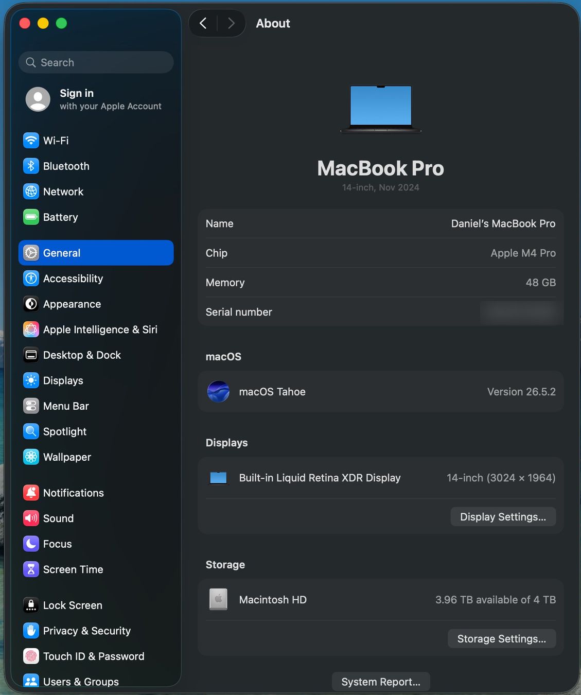 Apple Notebook: Apple MacBook Pro 14" M4 Pro | 48 GB RAM | 4 TB SSD – Nuovo (secondo la descrizione) da Schlieren venduto da dan_richt 5