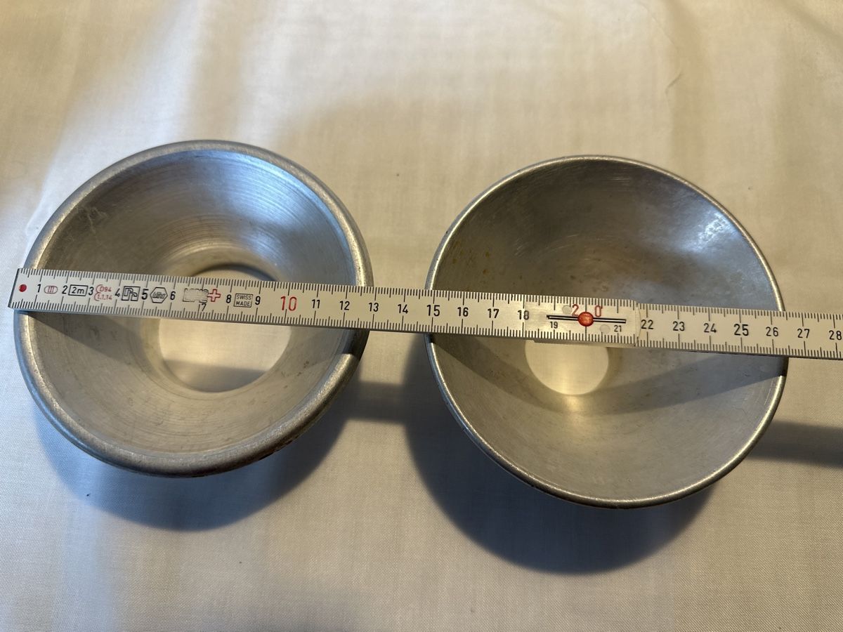 Autres appareils anciens: 2 Alu-Trichter Einfüllhilfe Einmachhilfe Vintage – D'occasion à Zürich par Chaeffeler 4
