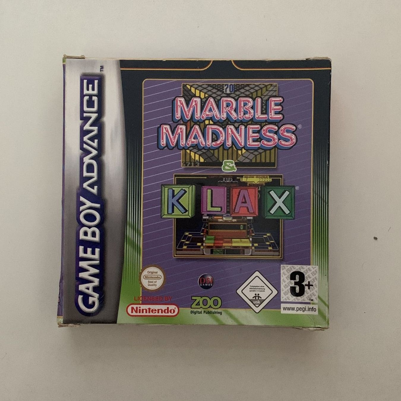 Nintendo Giochi: Marble Madness & Klax - GBA - OVP – Usato da Zürich venduto da Mephisto87