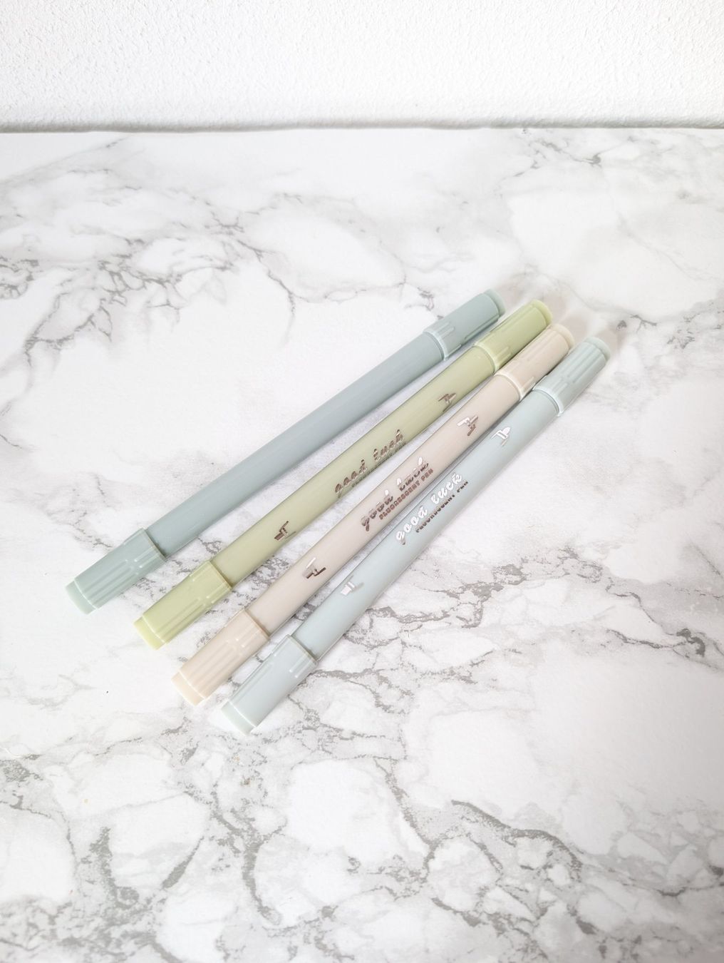 Penna & Evidenziatori: 4er Set Pastell Textmarker Grüntöne - NEU – Nuovo e nell'imballaggio originale da Ernetschwil venduto da iri_m8y8 1