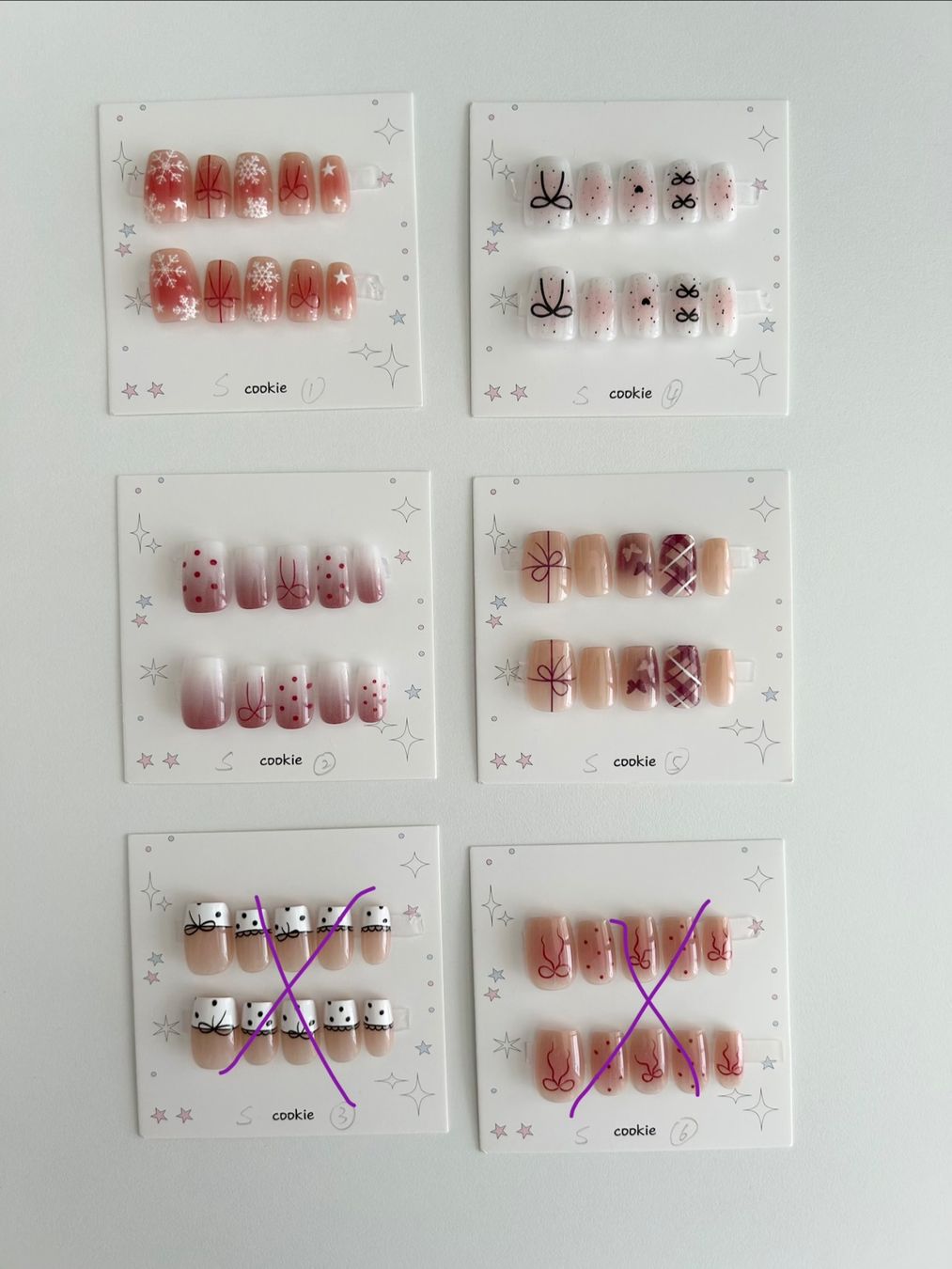 Unghie finte: Press-on nail  - New - short square - size S – Nuovo (secondo la descrizione) da Basel venduto da lau_982w 1