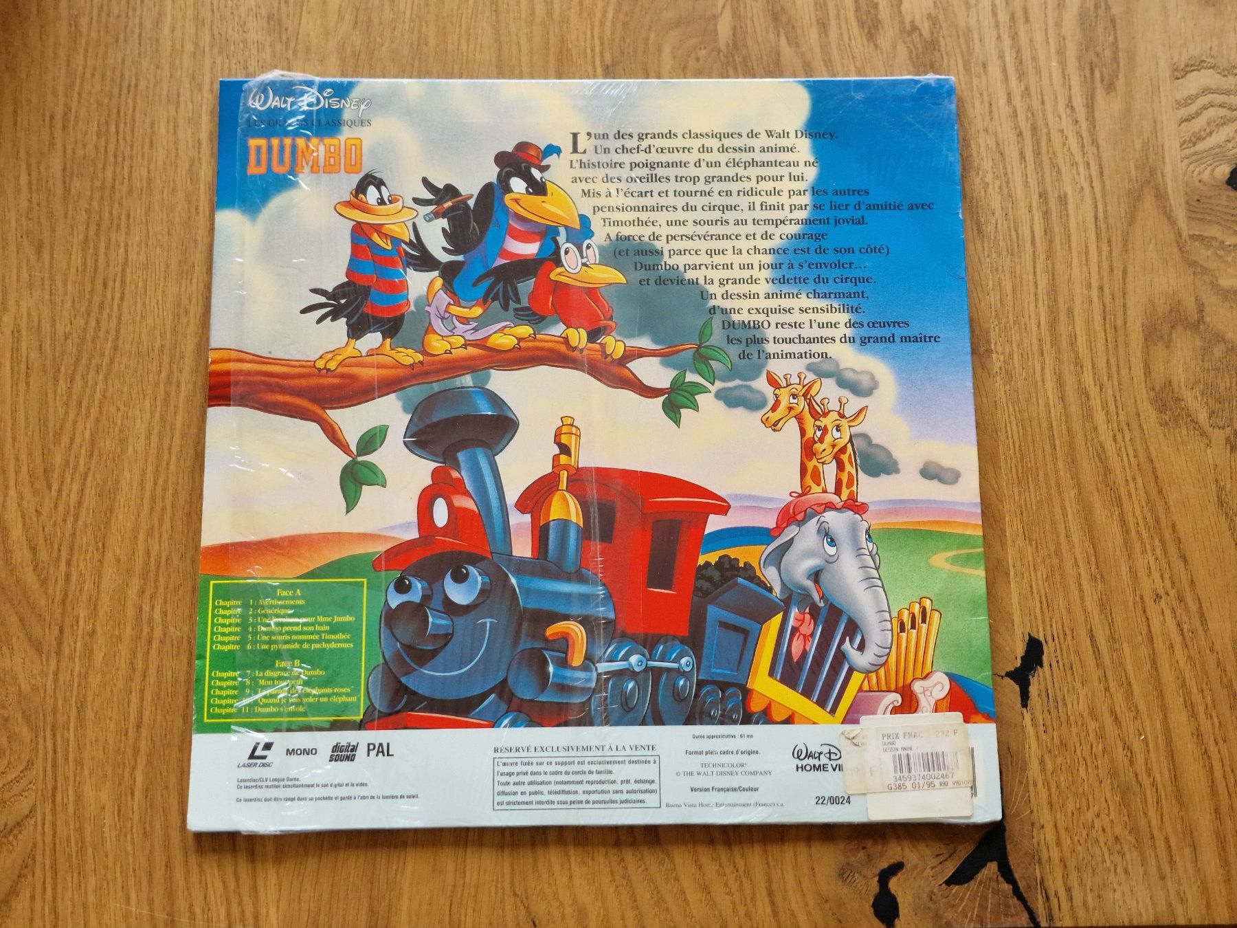 Alle DVDs: Dumbo - LaserDisc - PAL VF – Gebraucht aus Courgenay von Periote00 1