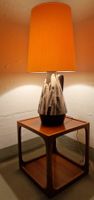 Keramik Tischlampe, Gustav Spörri, Sehr gross, Rar, Vintage