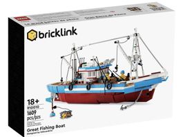 Bricklink 910010 Great Fishing Boat Set 1609 Teile