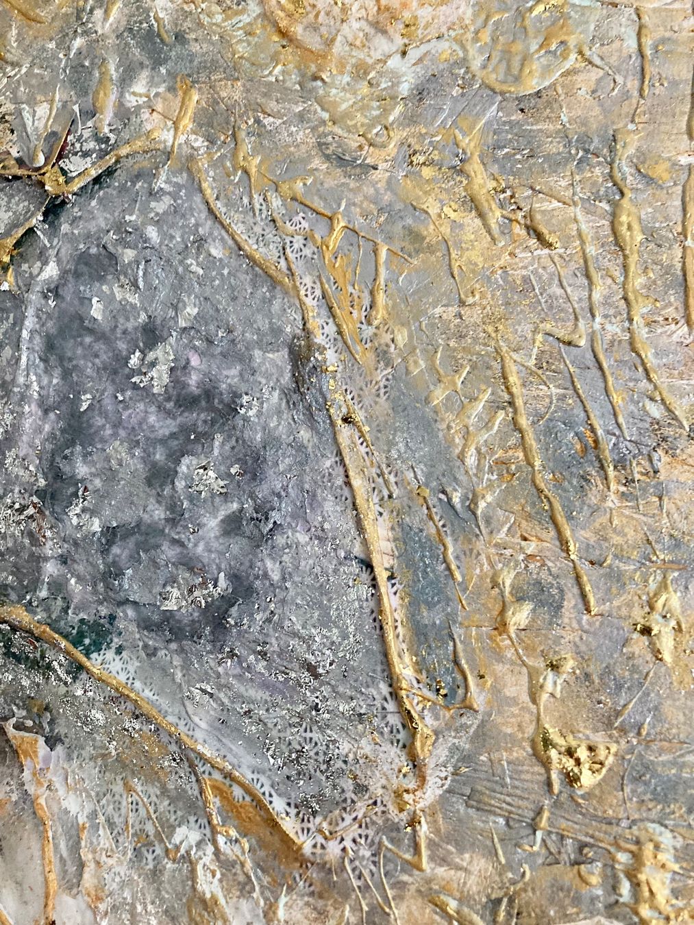 Gemälde: Acrylbild Unikat abstrakte Kunst – Neu (gemäss Beschreibung) aus Wildhaus von cayo 2