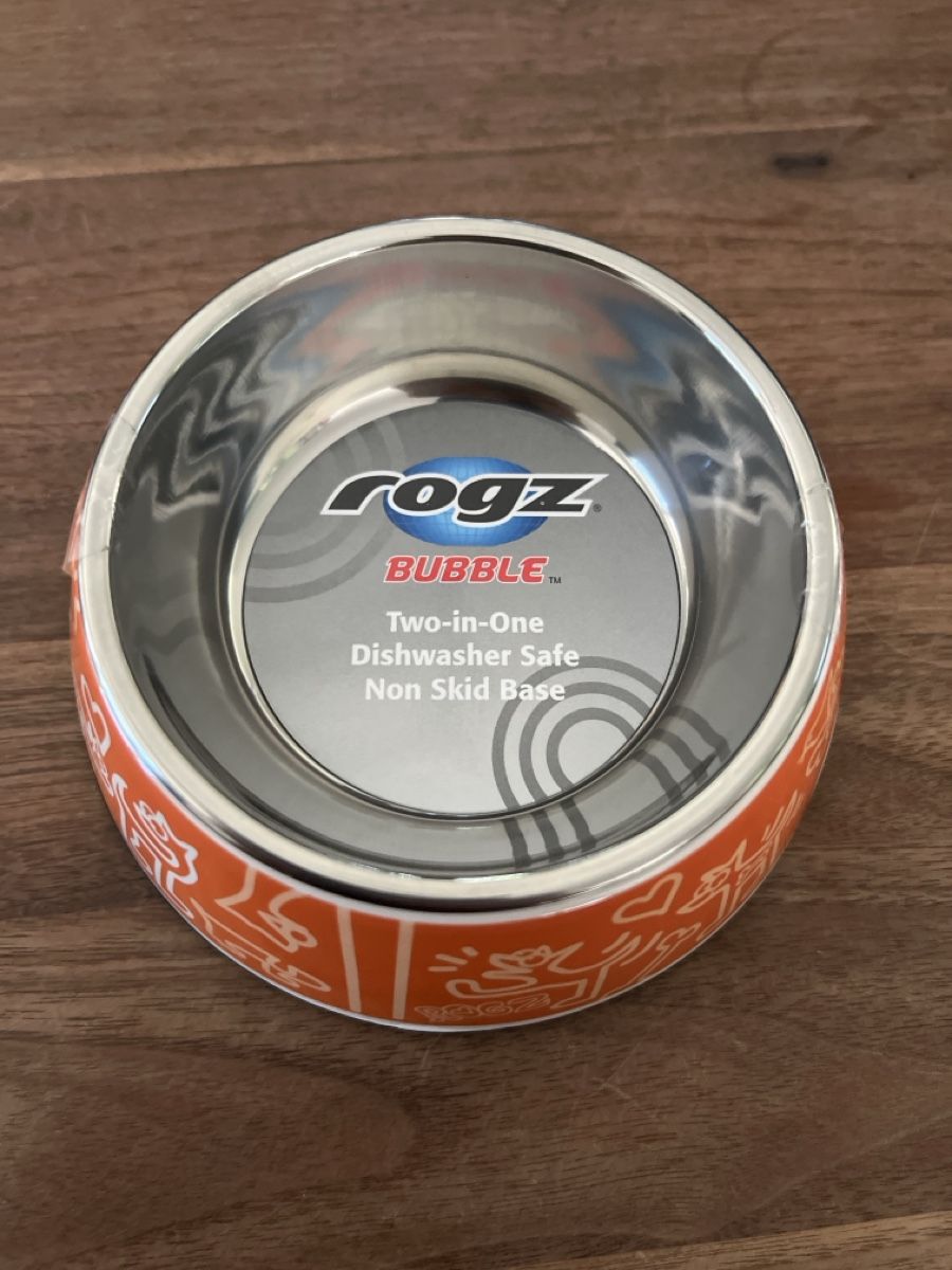Ciotole: Hundenapf Rogz Bubble 2in1 Small orange neu – Nuovo e nell'imballaggio originale da Hunzenschwil venduto da jaeggi1978