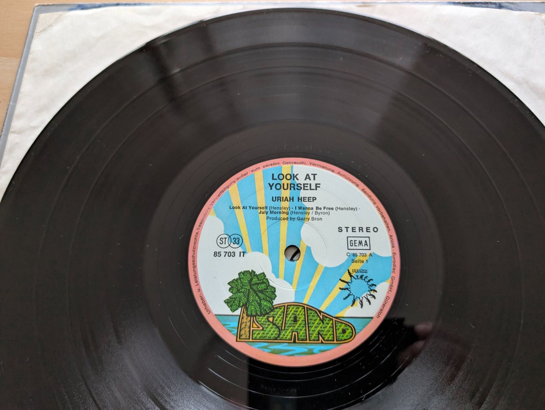 Vinyles: Uriah Heep - Look At  Yourself   D 71 – D'occasion à Ebikon par soundundvielfalt 5