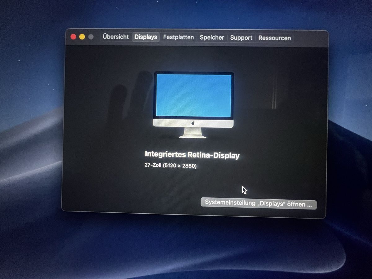 Apple PC: iMac Retina 5K, 27 Zoll – Usato da Blumenstein venduto da sim_2vr6 2