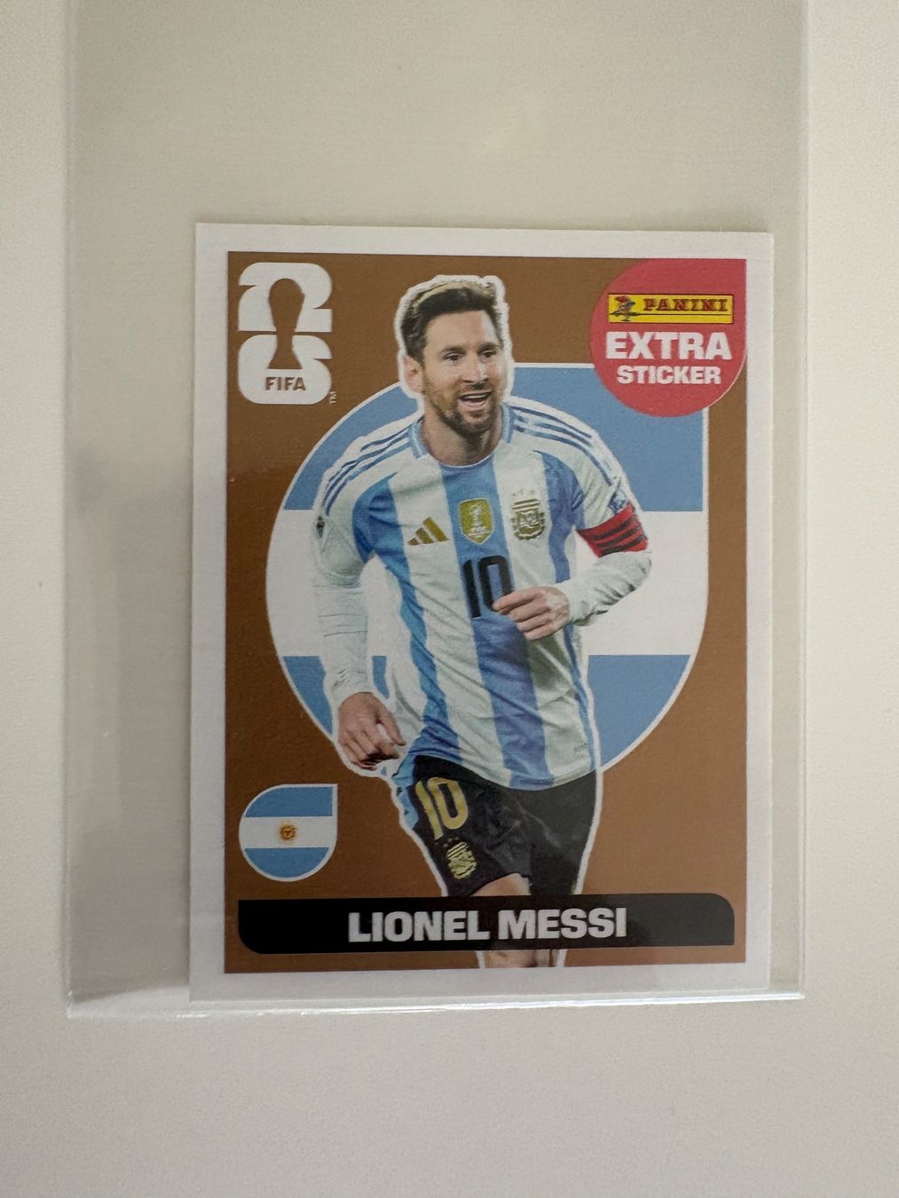 Panini Sammelbilder & Trading cards: PANINI EXTRA Lionel Messi Bronze – Neu (gemäss Beschreibung) aus Savosa von Misch-M13