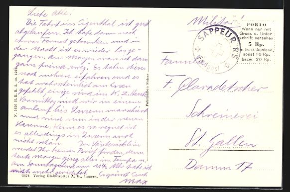 Cartoline postali: AK Luzern, Neue Kaserne – Usato da Berlin venduto da bartko-reher 1