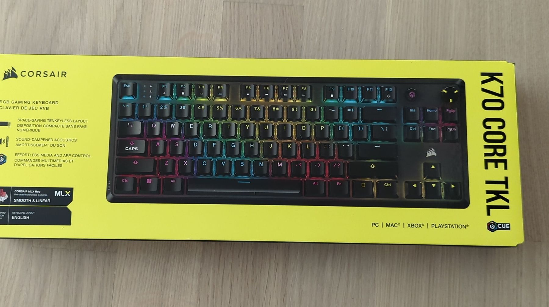 Corsair Tastiere: Clavier Gamer Corsair K70 Core TKL - Neuf – Nuovo e nell'imballaggio originale da Chavannes-Renens venduto da the_glu