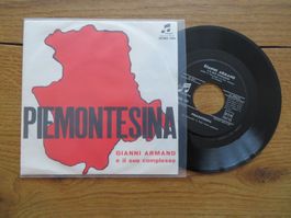 Gianni Armand - Piemontesina Single Schallplatte Rarität!