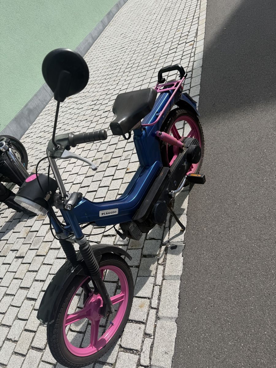 Piaggio Ciclomotori: Piaggio si Mofa blau pink – Usato da Seewen SZ venduto da ale_n7jg 1