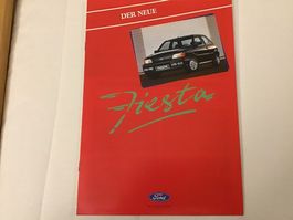 Ford Fiesta Verkaufsprospekt März 1989