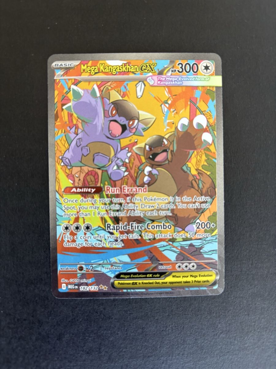 Pokémon Carte collezionabili: Mega kangaskhan ex 182/132 Megaevolutions pokemon en – Nuovo (secondo la descrizione) da Regensdorf venduto da gio_lb6f