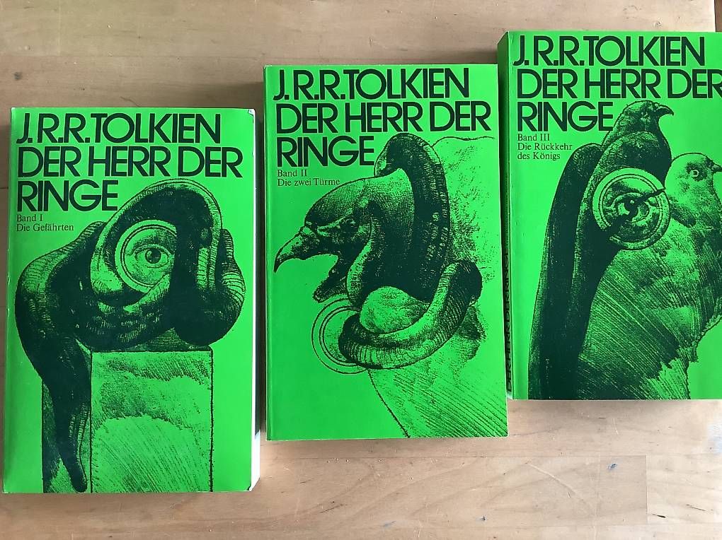 Libri: DER HERR DER RINGE, Band l-lll – Usato da Bern venduto da pdm77 3