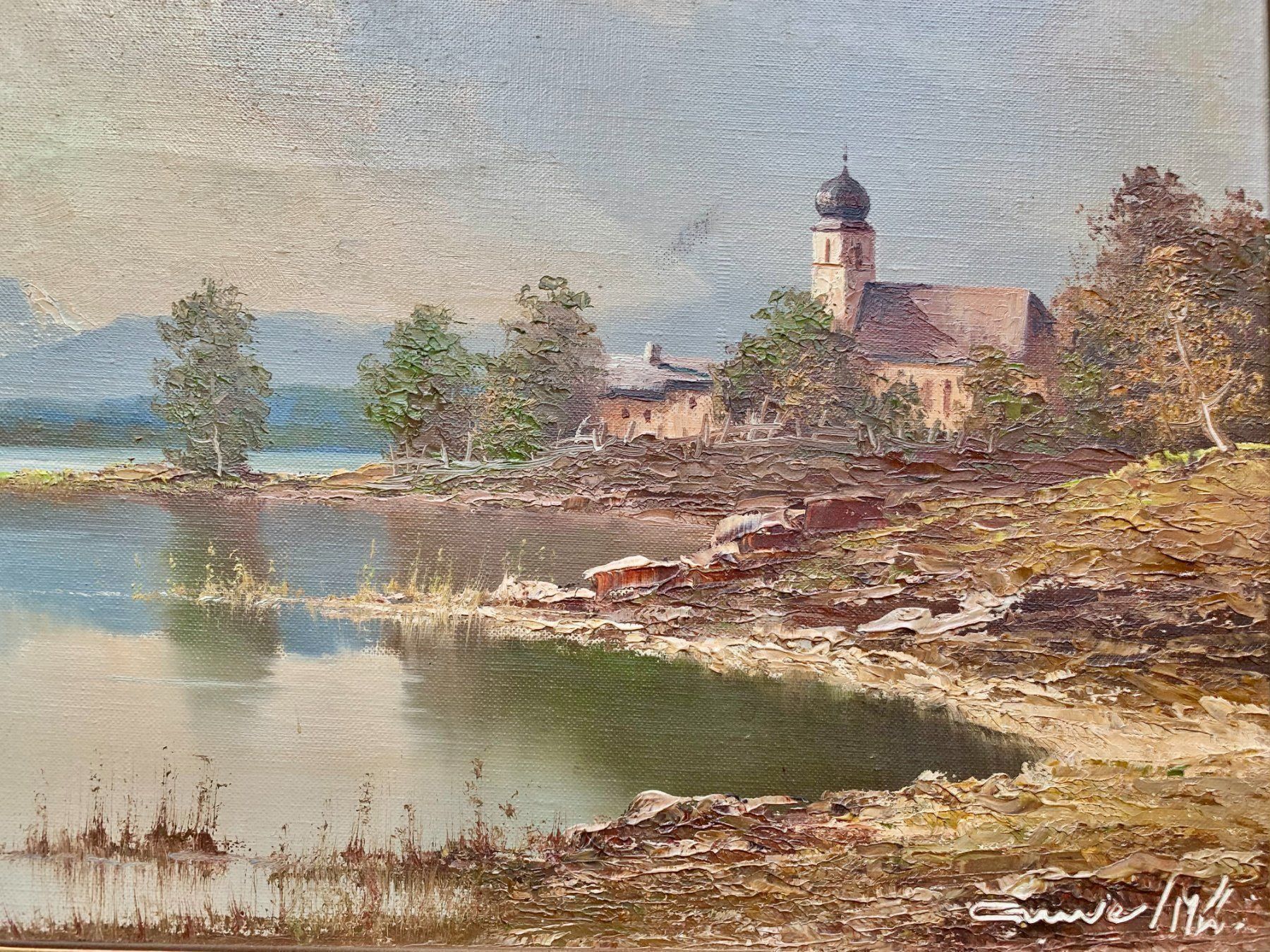 Dipinti: Gustav Weiss GUWE Gemälde – Usato da Henggart venduto da Art-G 4