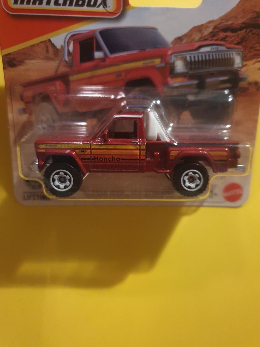 Matchbox Modellini d'auto: Matchbox 1980 JEEP J10 STEPSIDE – Nuovo e nell'imballaggio originale da Oftringen venduto da Rotor 4