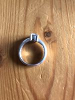 Silberring mit mit Zirkone? Stein, Grösse 52-53