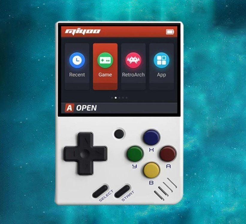 Miyoo Mini Retro Handheld Emulator weiss 32Gb fabrikneu Kaufen auf