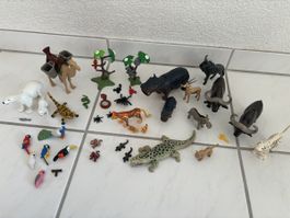 Playmobil zahlreiche Tiere