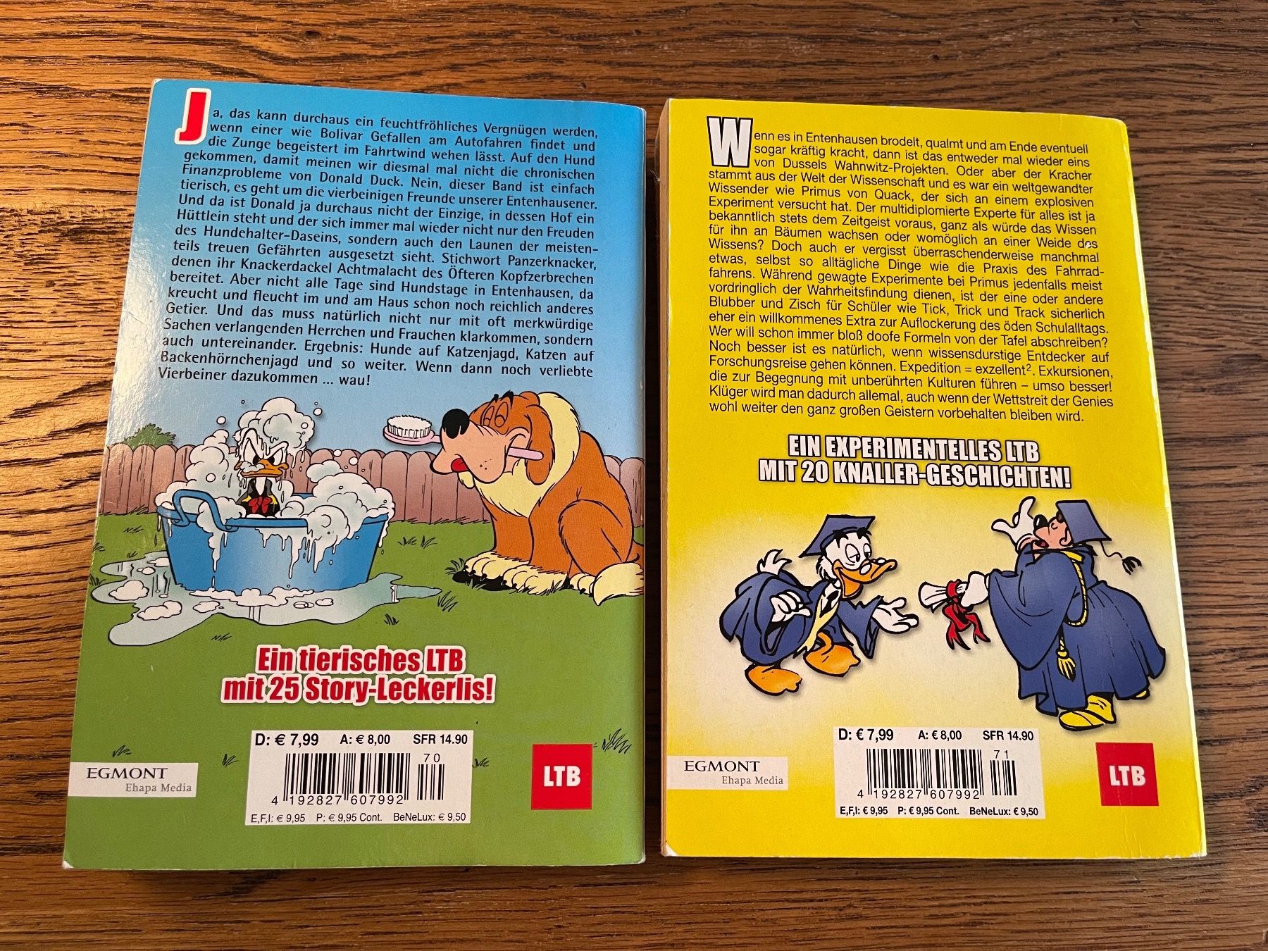 Fumetti: LTB Entenedition Band 70&71 – Usato da Läufelfingen venduto da B_C_Sch. 2