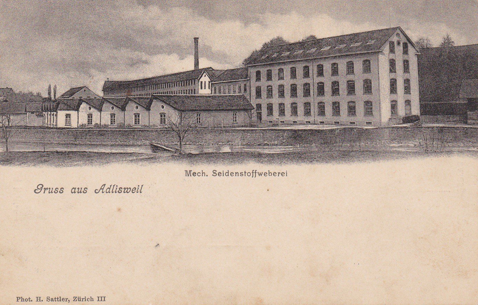 Cartoline postali: AK - Adlisweil - gelaufen – Usato da Fribourg venduto da schnalla92