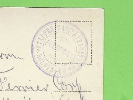 Ansichtskarten: Solothurn Ansichtskarte mit Feldpoststempel – Gebraucht aus Zürich von t24_de 2