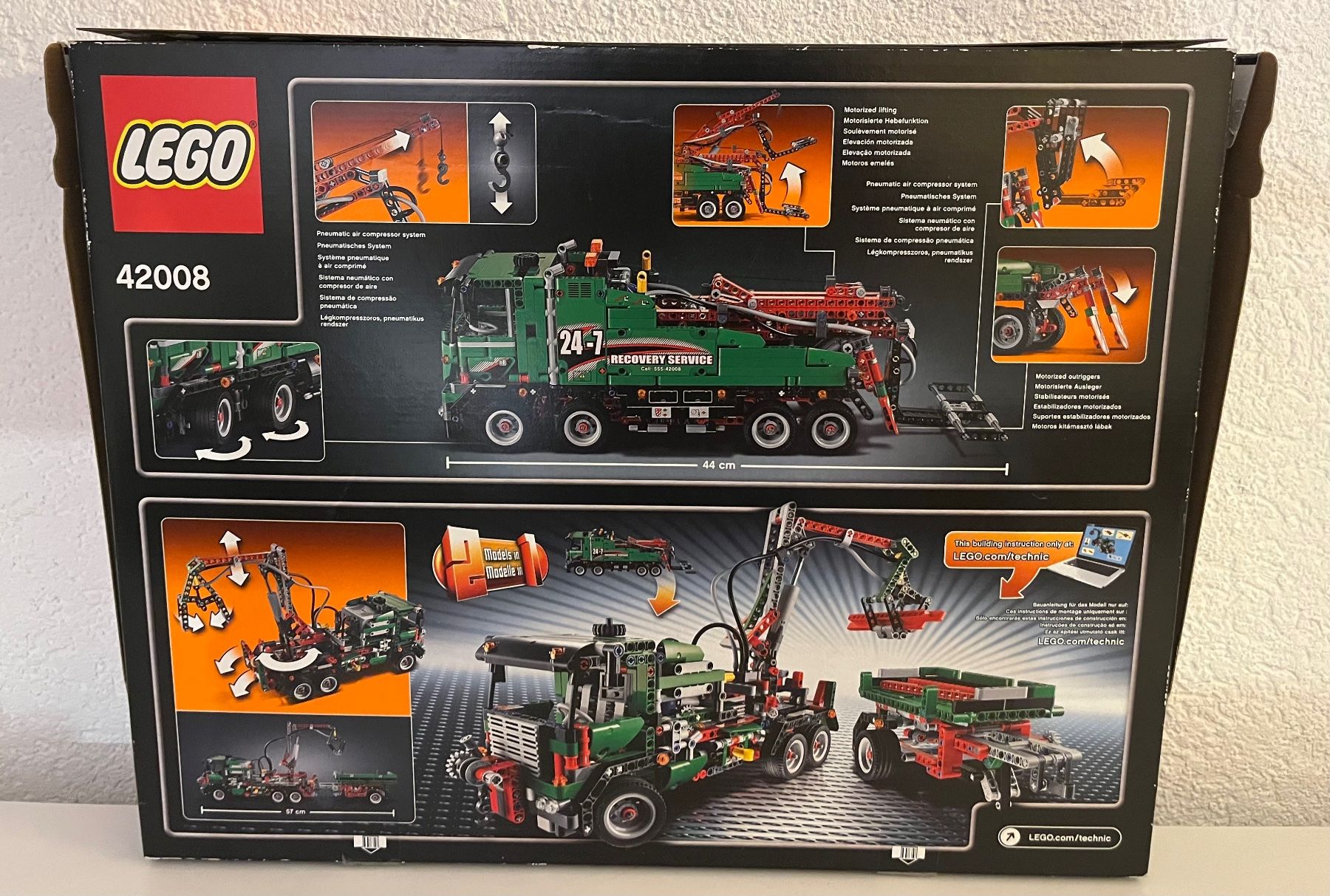 Technics Jeux de construction: LEGO TECHNIK 42008 – D'occasion à Schwenden par Noppenwelt.ch 3