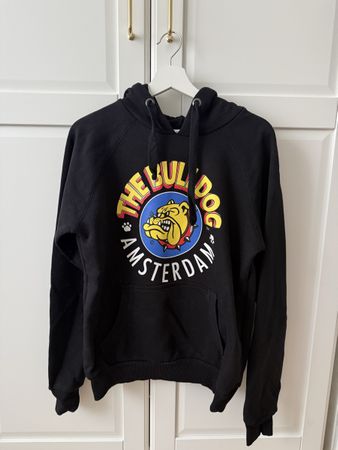 The Bulldog Amsterdam Hoodie, Grösse M, Schwarz