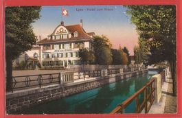 Lyss - Hotel zum Kreuz - ca. 1915