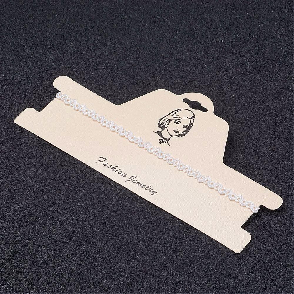 Catenine: Kette gotisch choker weiss 29 cm – Nuovo (secondo la descrizione) da Alpnachstad venduto da perlengaby 3