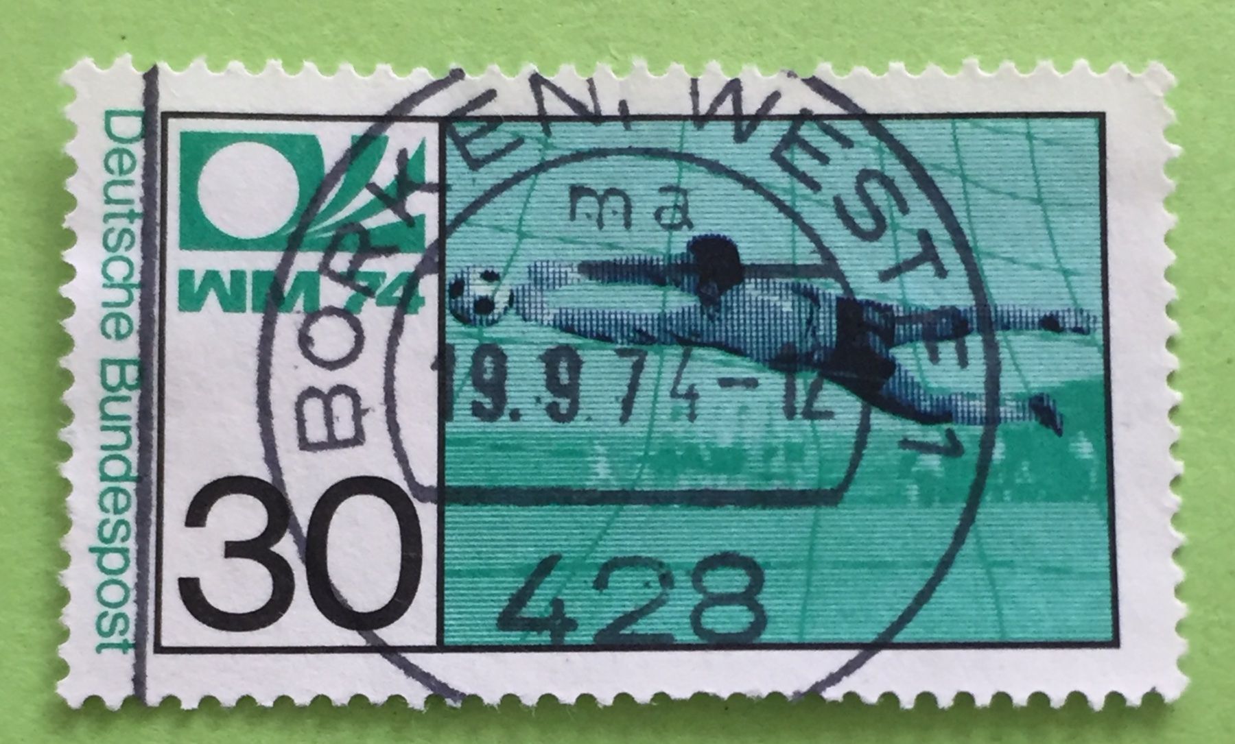 Alle Briefmarken: Briefmarken aus Deutschbundespost  gestempelt  – Gebraucht aus Aarau von Angi-007