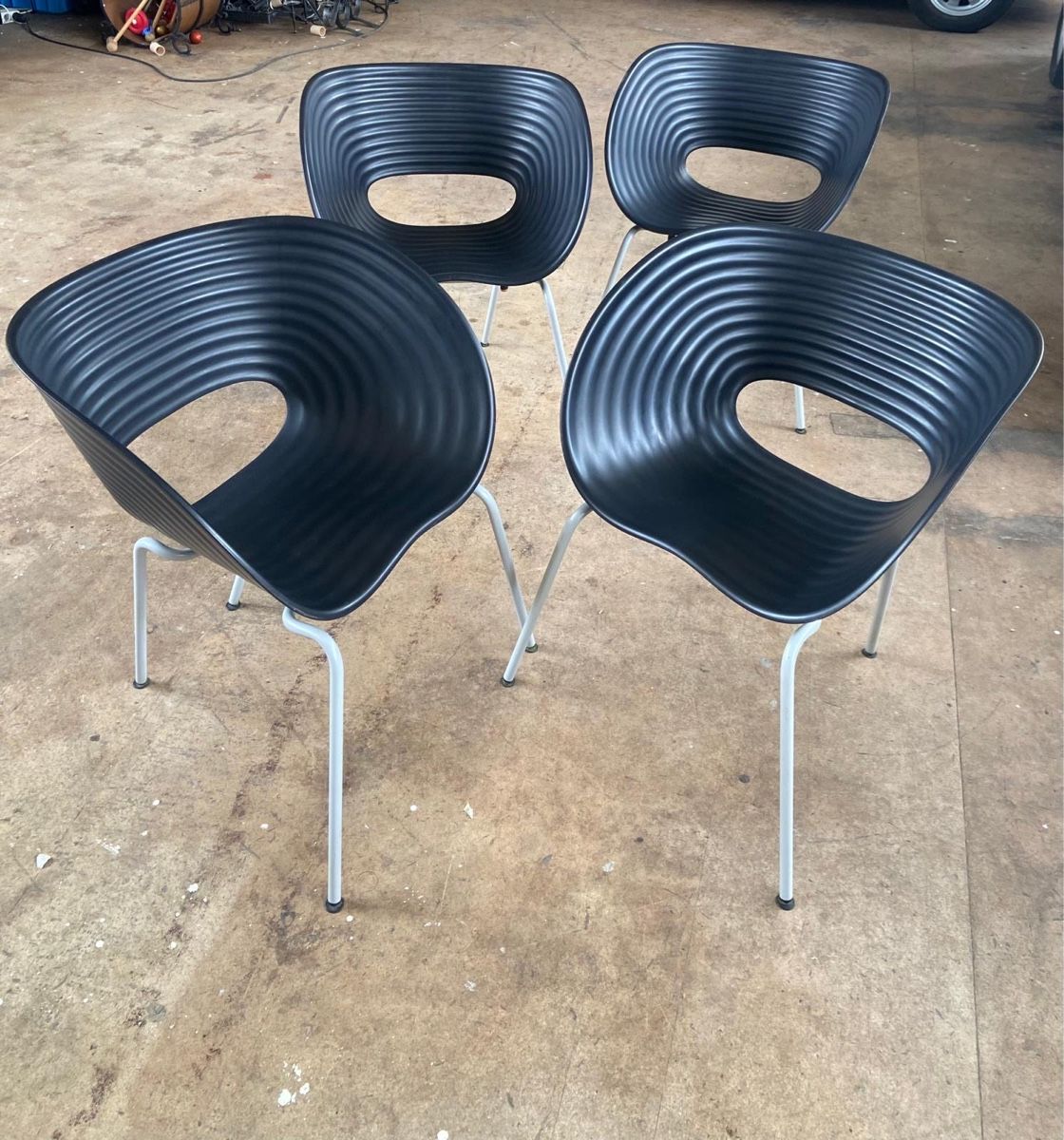 Vitra Sedie: Vitra Tom Vac stühle 4x – Usato da Ermatingen venduto da Scavini-s