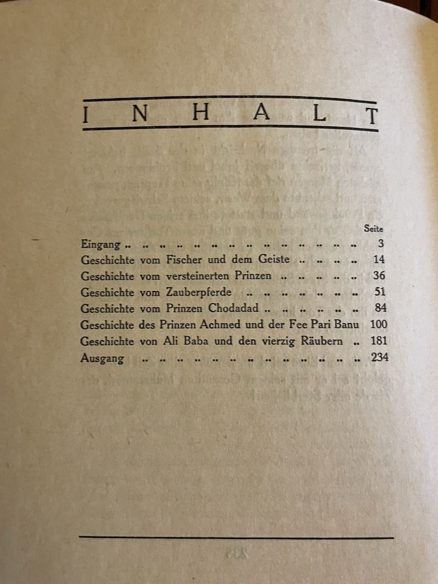 Libri: Arabische Nächte – Usato da Basel venduto da gui_zs2j 7