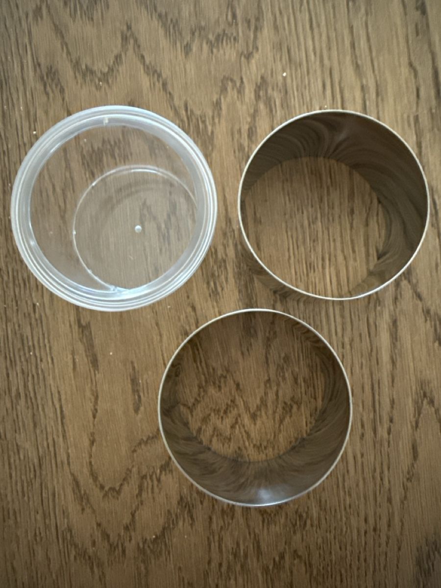 Elettrodomestici da cucina: Servierringe inkl Drücke 8cm Durchmesser – Nuovo (secondo la descrizione) da Basel venduto da selinalivia 1