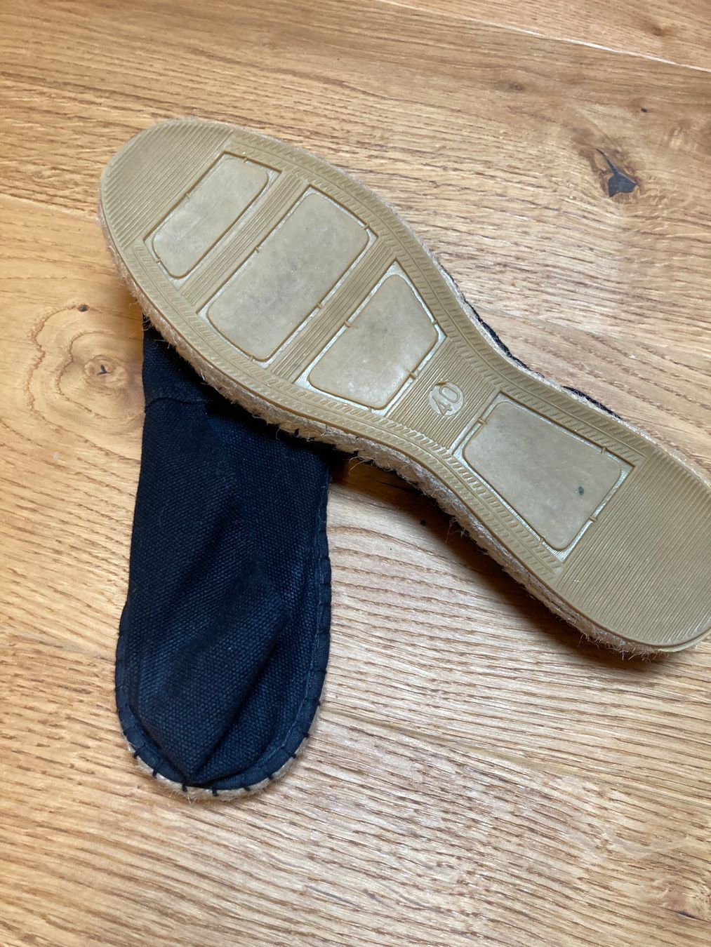 Scarpe da uomo: Espadrilles original Gr. 40 – Nuovo (secondo la descrizione) da Jegenstorf venduto da fribe01 2